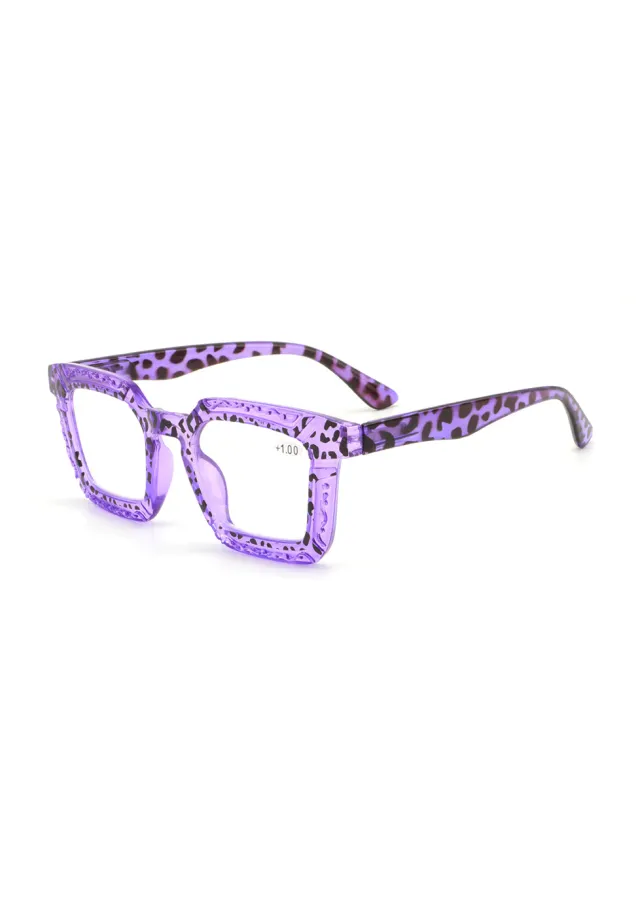 Ouyuan Reading Glasses 3020370 occhiali da lettura tartarugato giallo