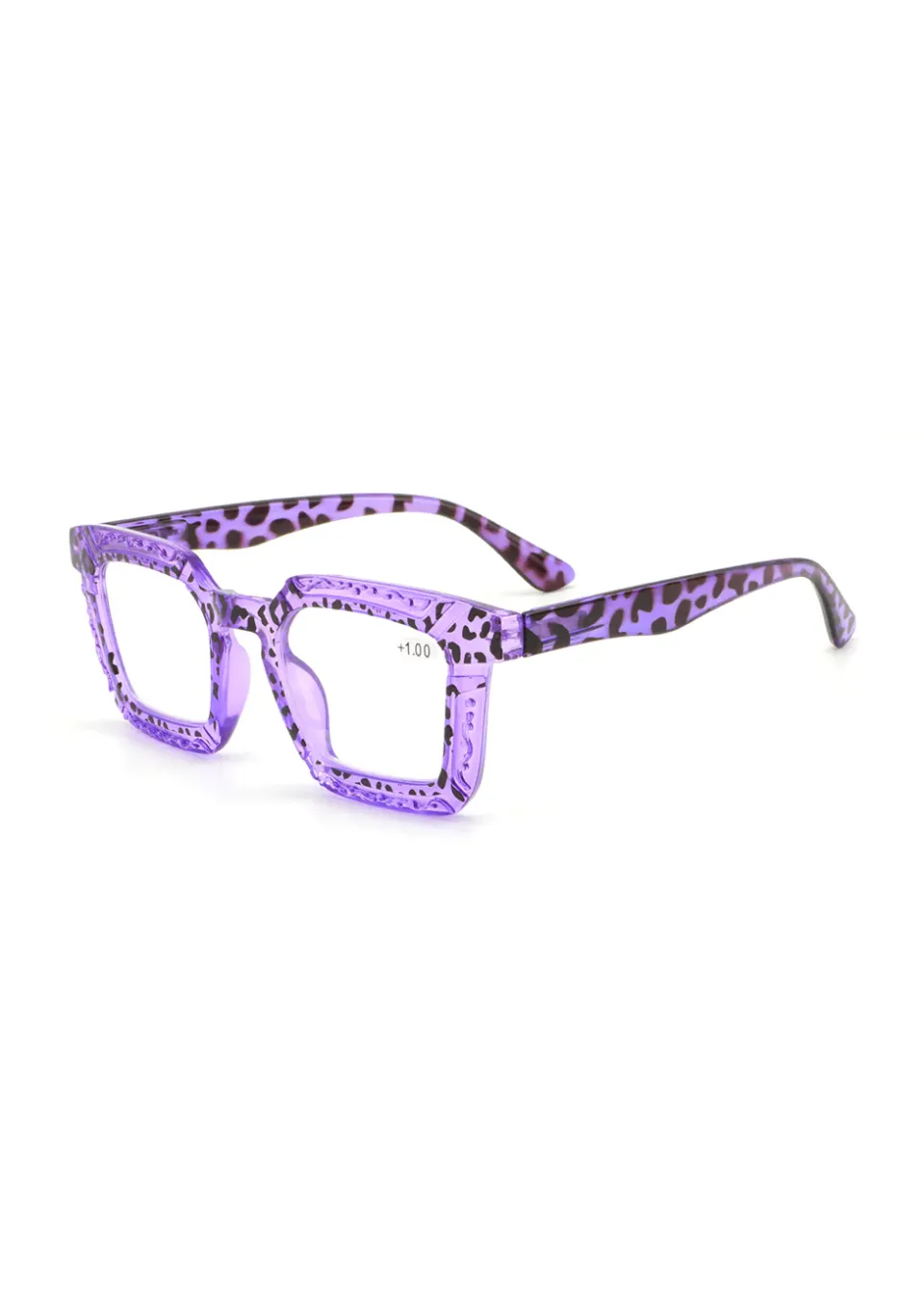 Ouyuan Reading Glasses 3020370 occhiali da lettura tartarugato giallo