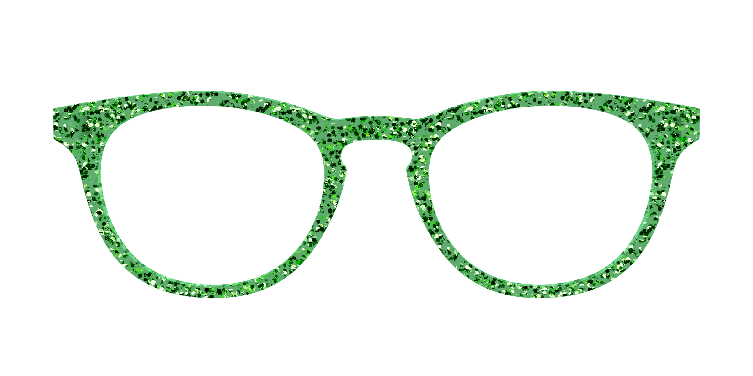 Pair Eyewear Solid Tops Emerald Sparkle top magnetico