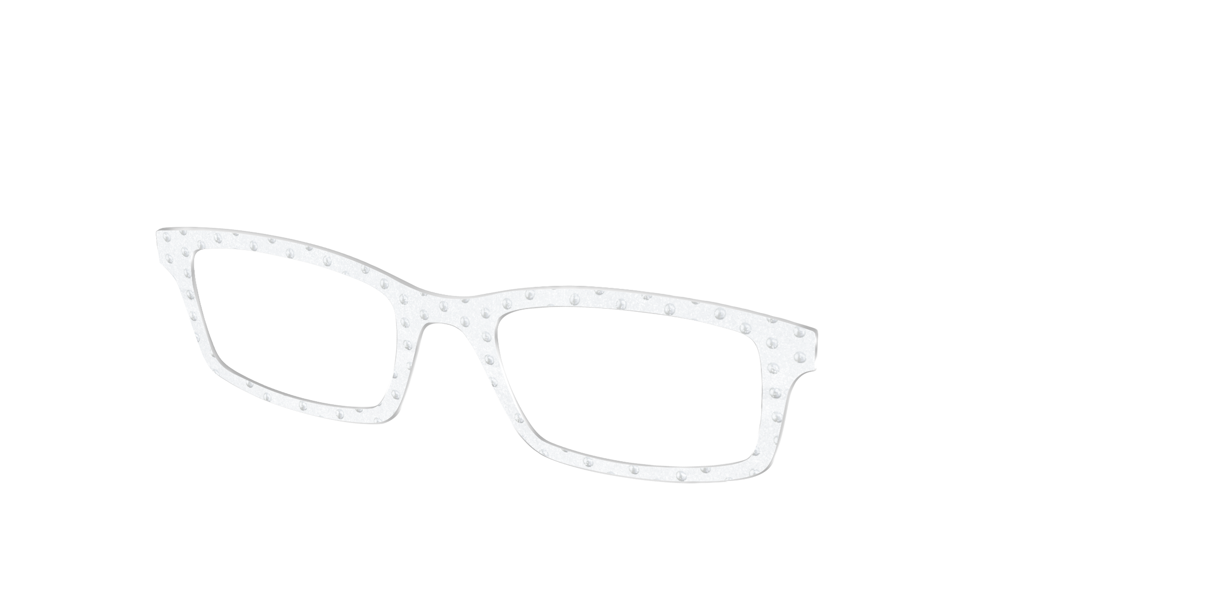 Pair Eyewear Design Tops Pearl Shimmer Polka Dots top pois