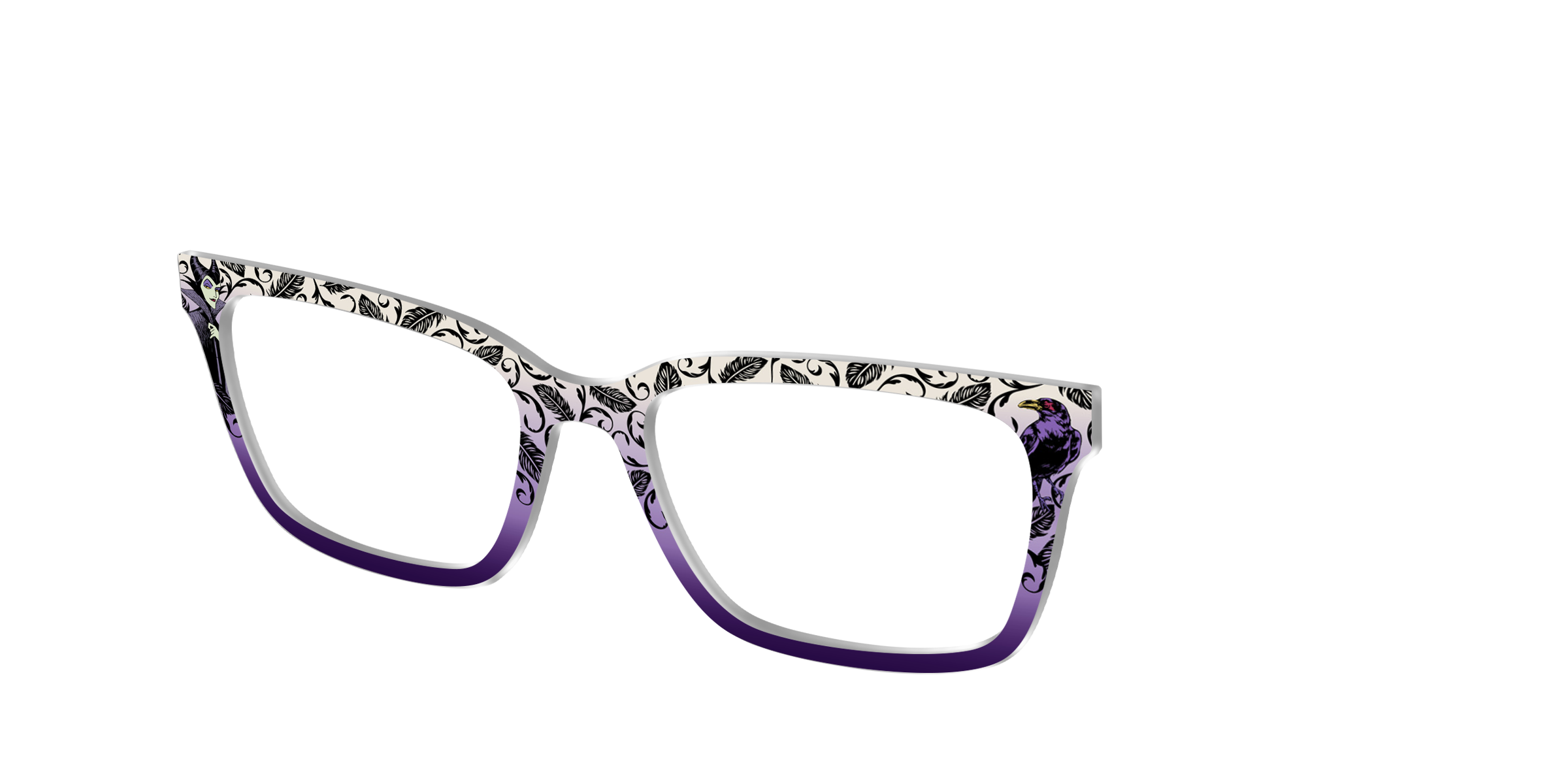 Pair Eyewear Collabs Maleficent Dark Wings top per occhiali nero