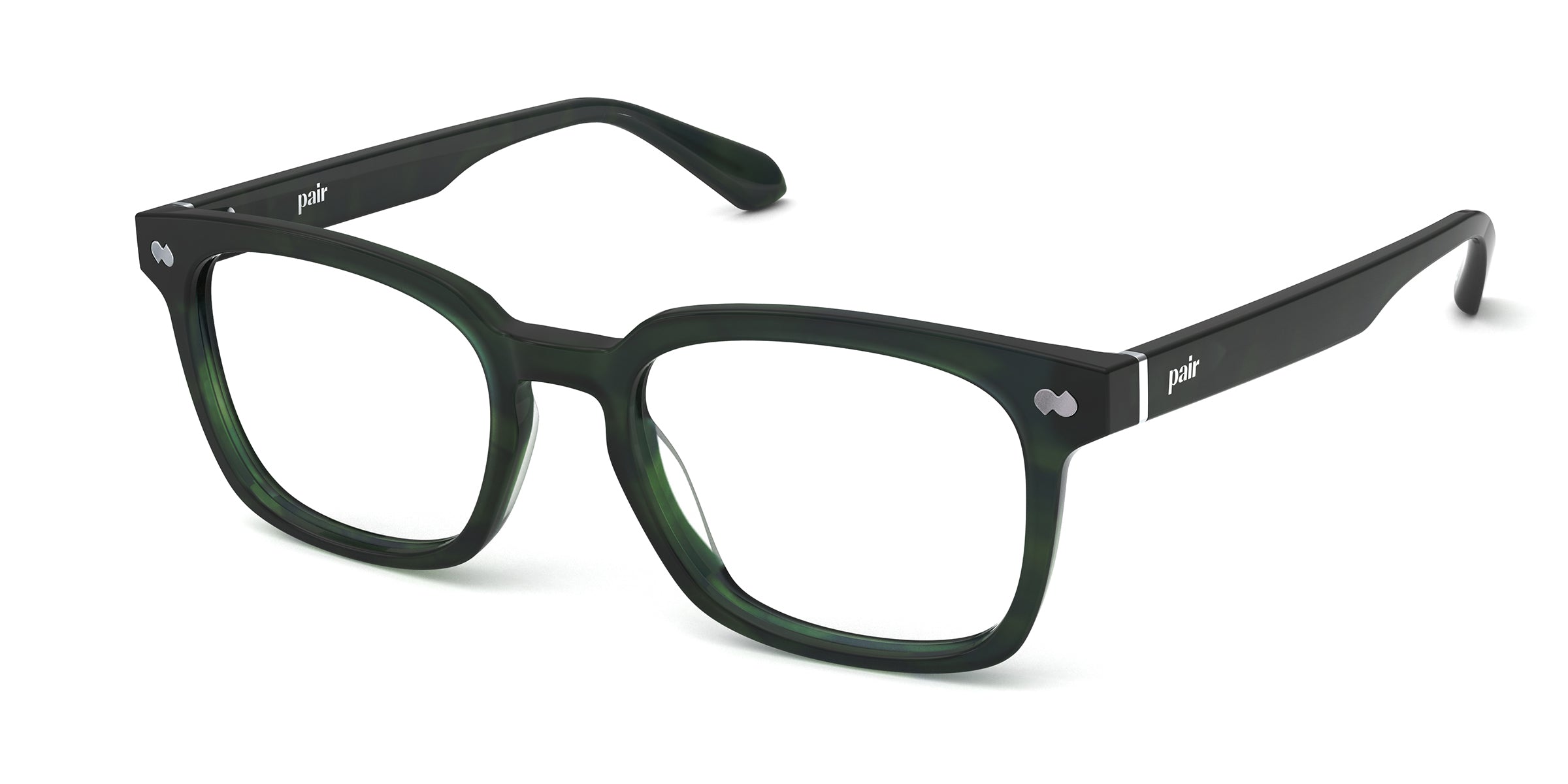 Pair Eyewear Iverson Forte montatura occhiali verde argento