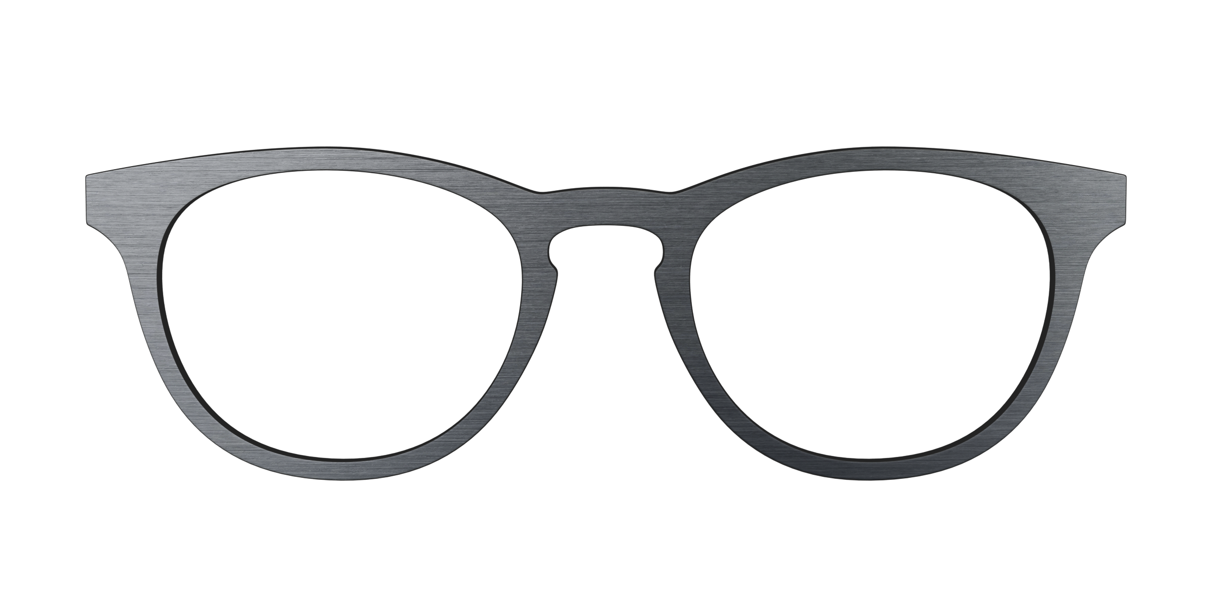 Pair Eyewear Solid Tops The Brushed Nickel top magnetico grigio