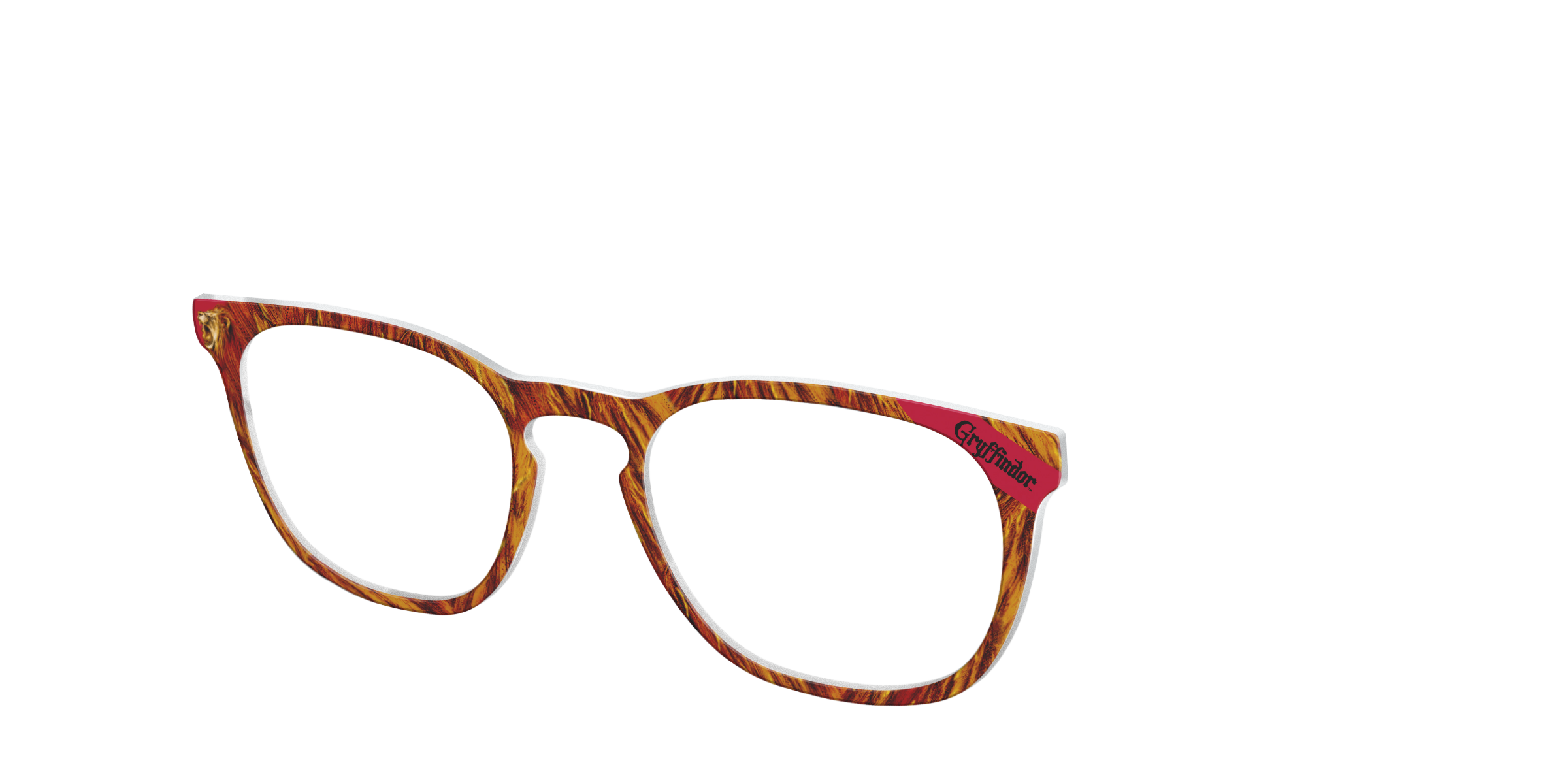 Pair Eyewear Collabs Gryffindor Lion HP28 top occhiali rosso