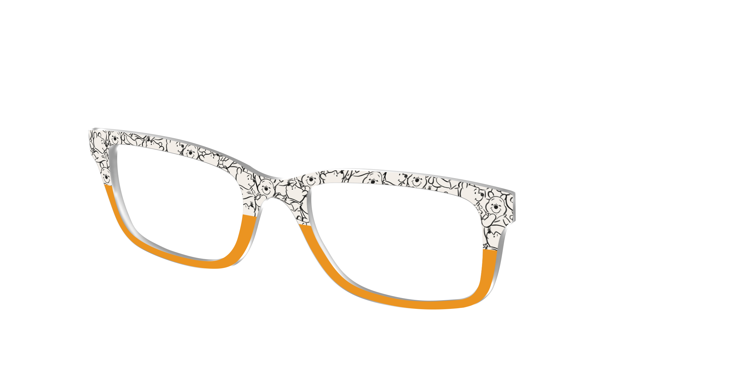 Pair Eyewear Collabs Winnie Pooh Top Occhiali Giallo