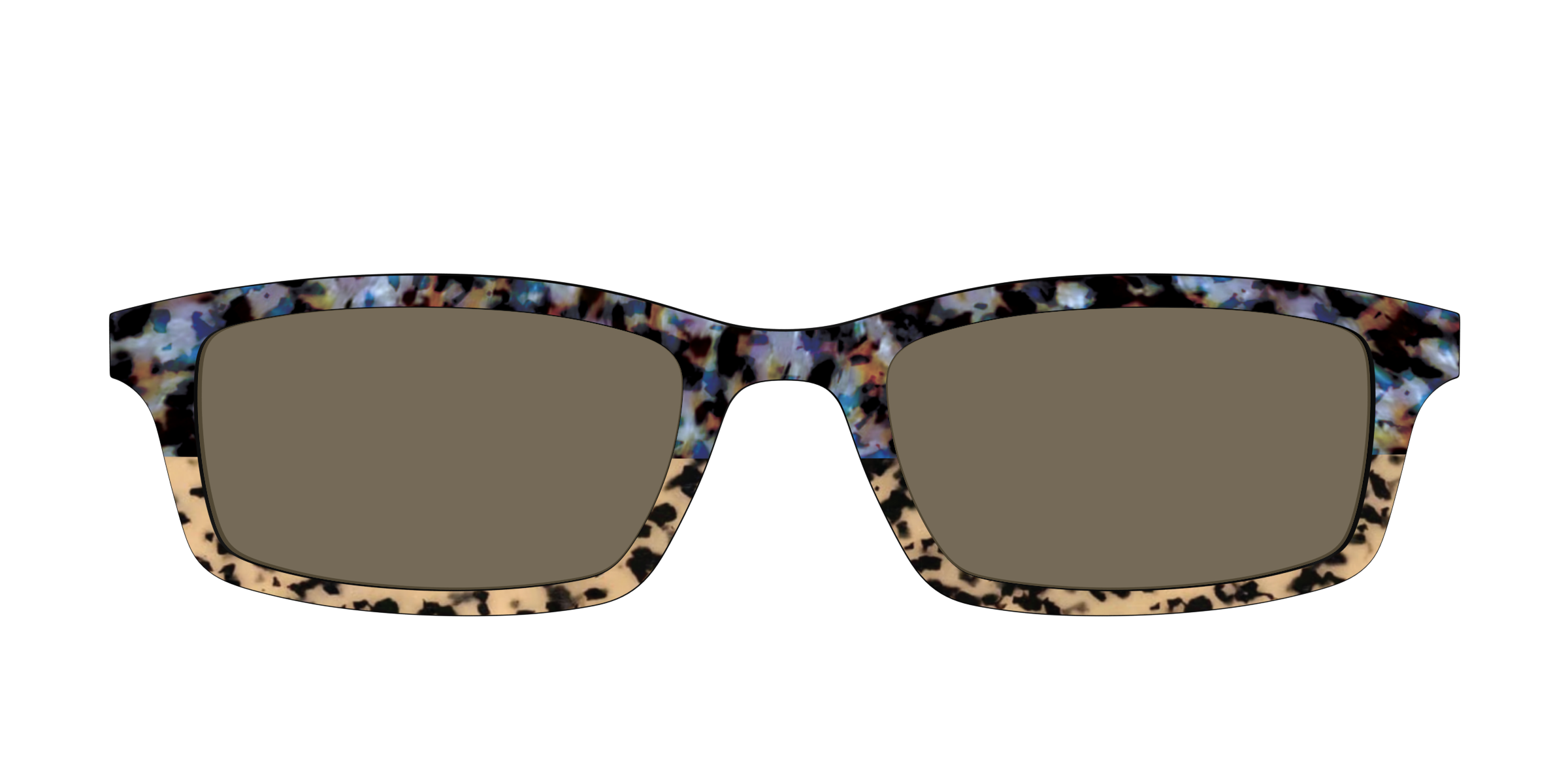 Pair Eyewear Oasis Tortoise Split topper sole polarizzato 551