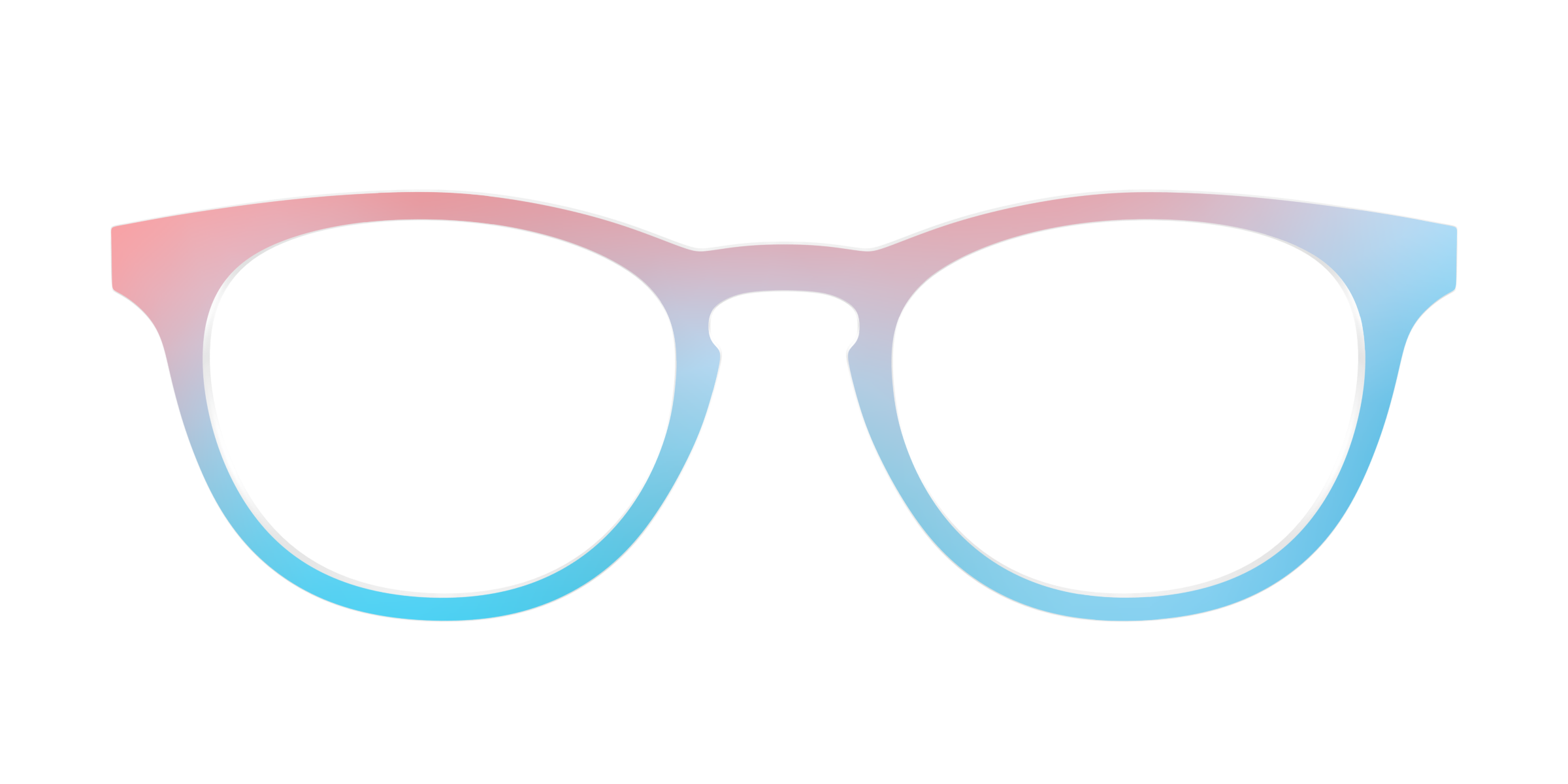 Pair Eyewear Solid Tops Daybreak Ombre top sfumato tinta unita