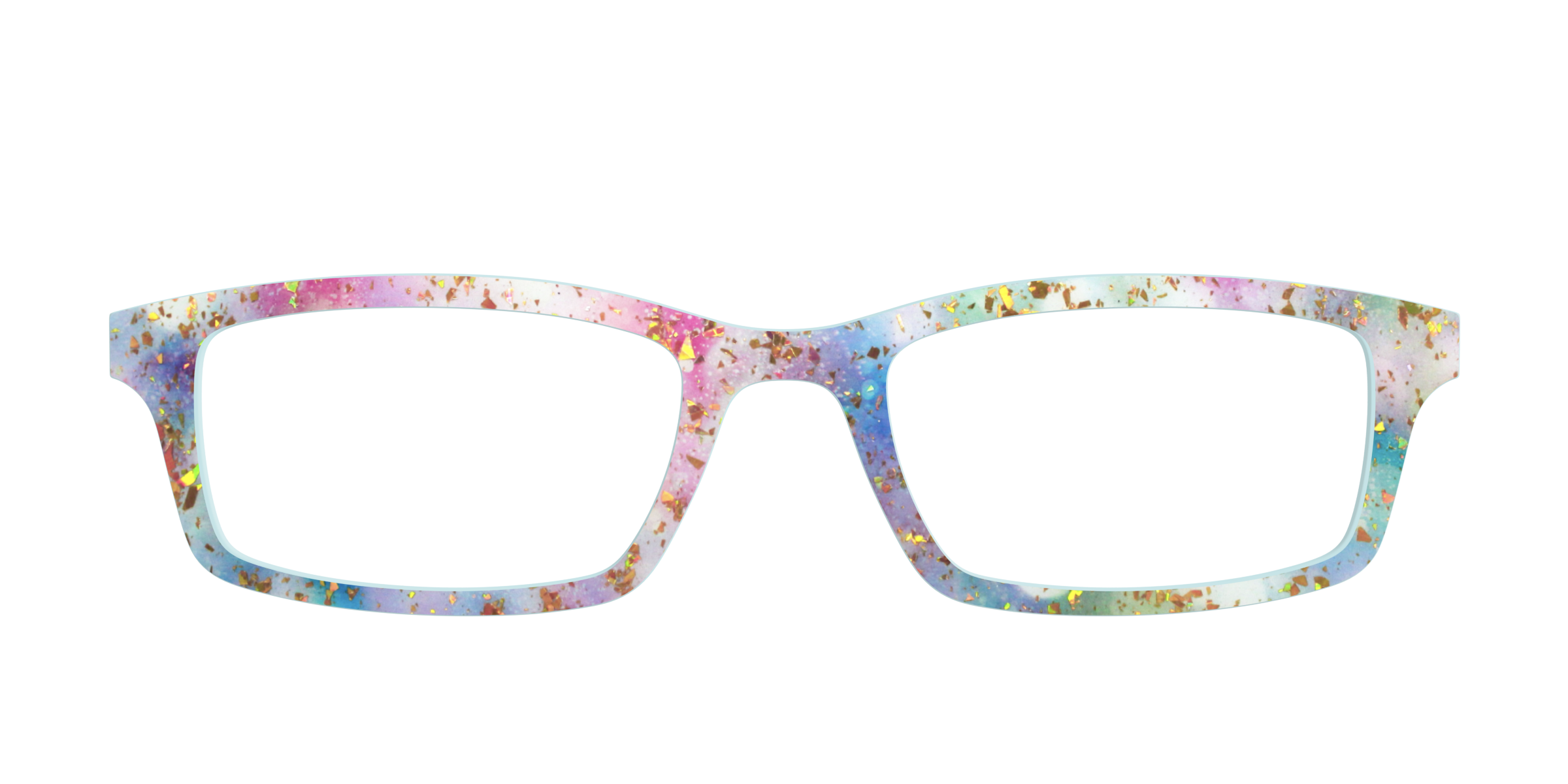 Pair Eyewear Design Tops Pixie Bokeh Gold top per occhiali