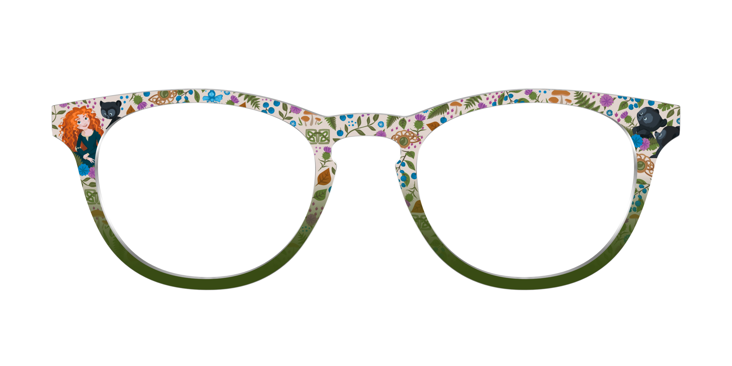 Pair Eyewear Collabs Merida Brave Floral top fiori