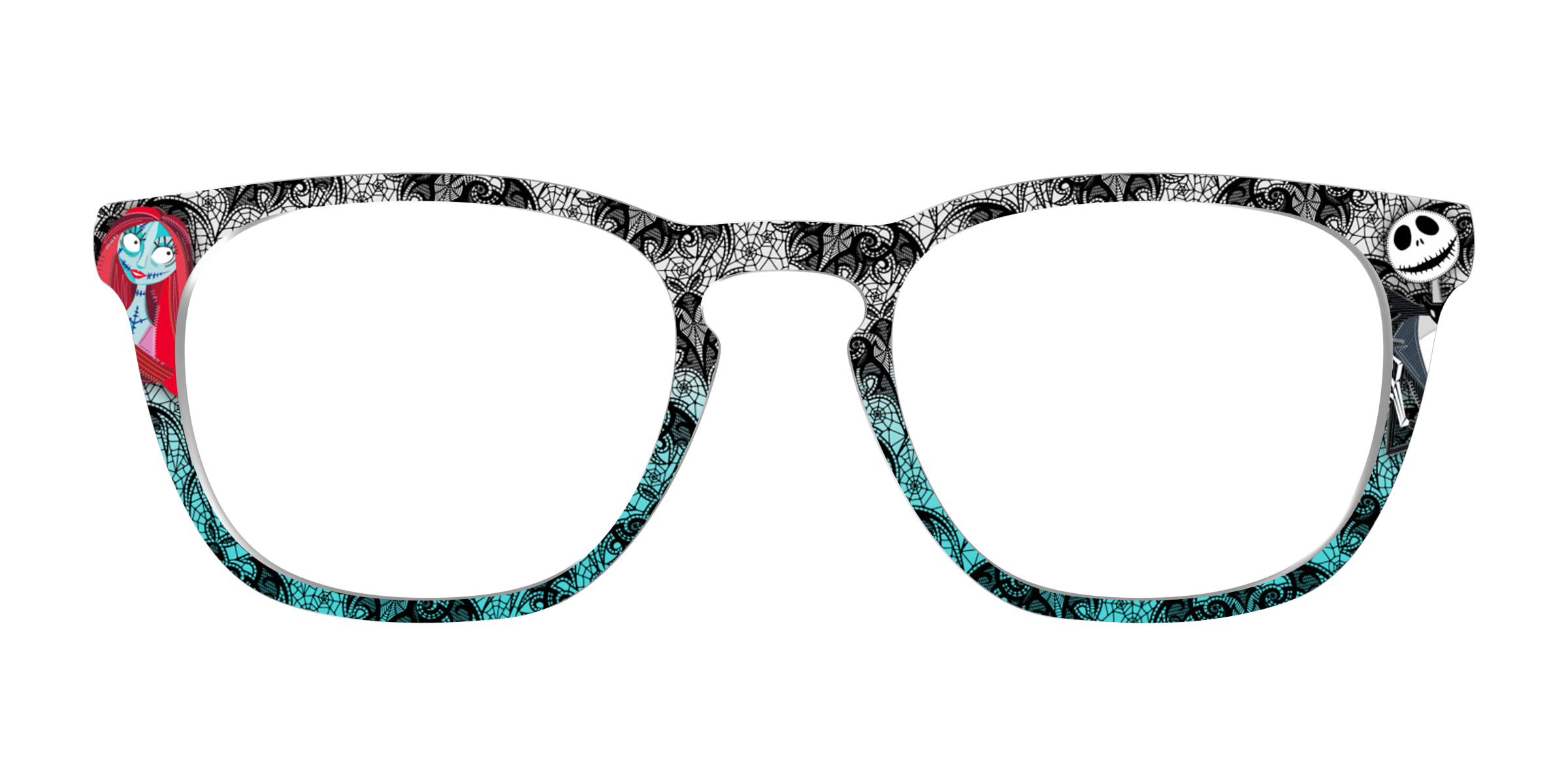 Pair Eyewear Collabs Jack Sally Together Forever top nero