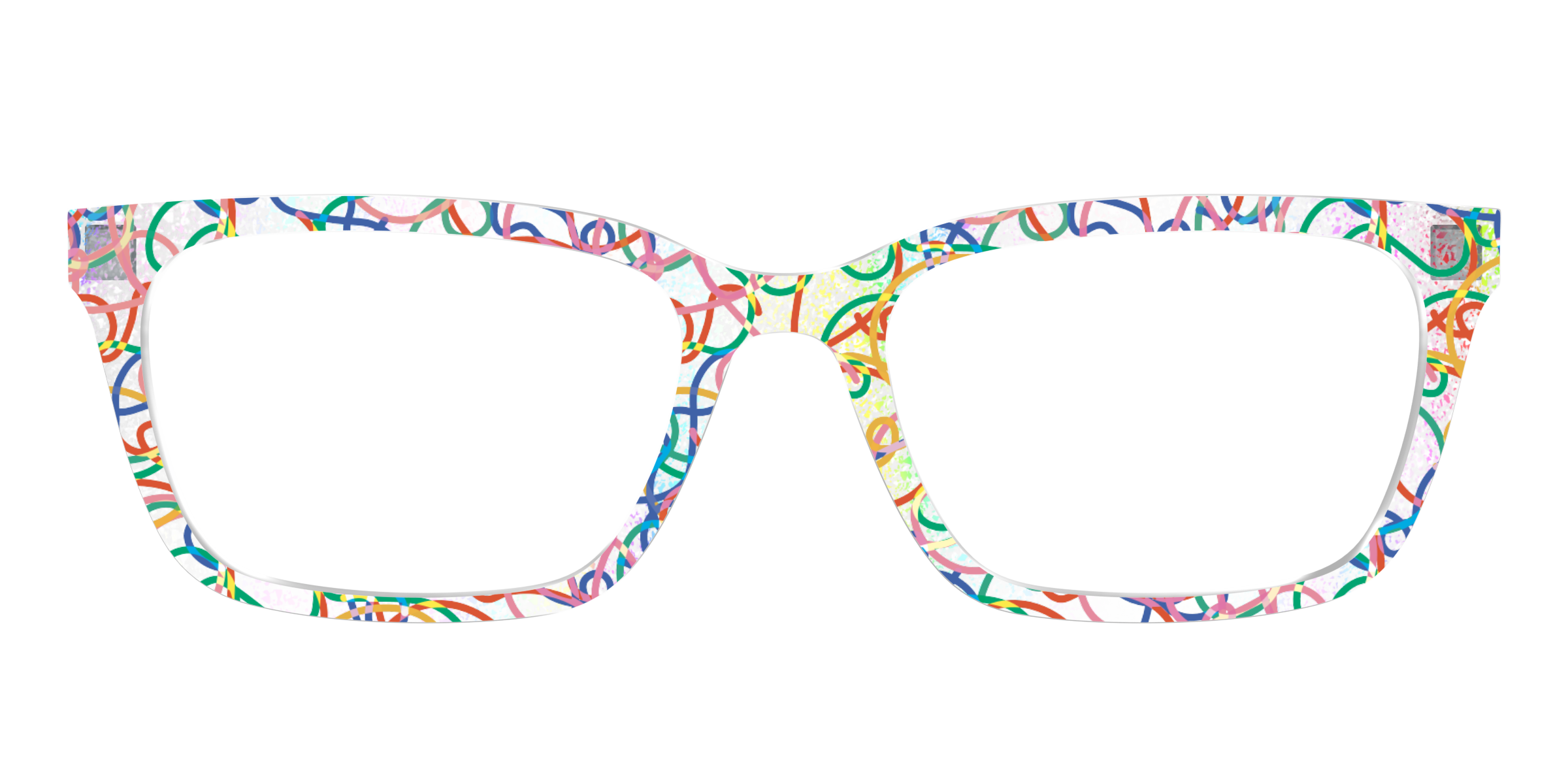 Pair Eyewear Design Tops Celebration Streamers top 417 olografico