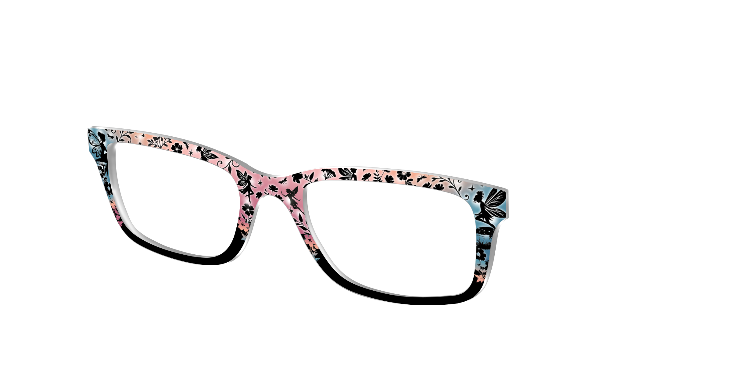 Pair Eyewear Design Tops Magic Meadow After Dark top fiori