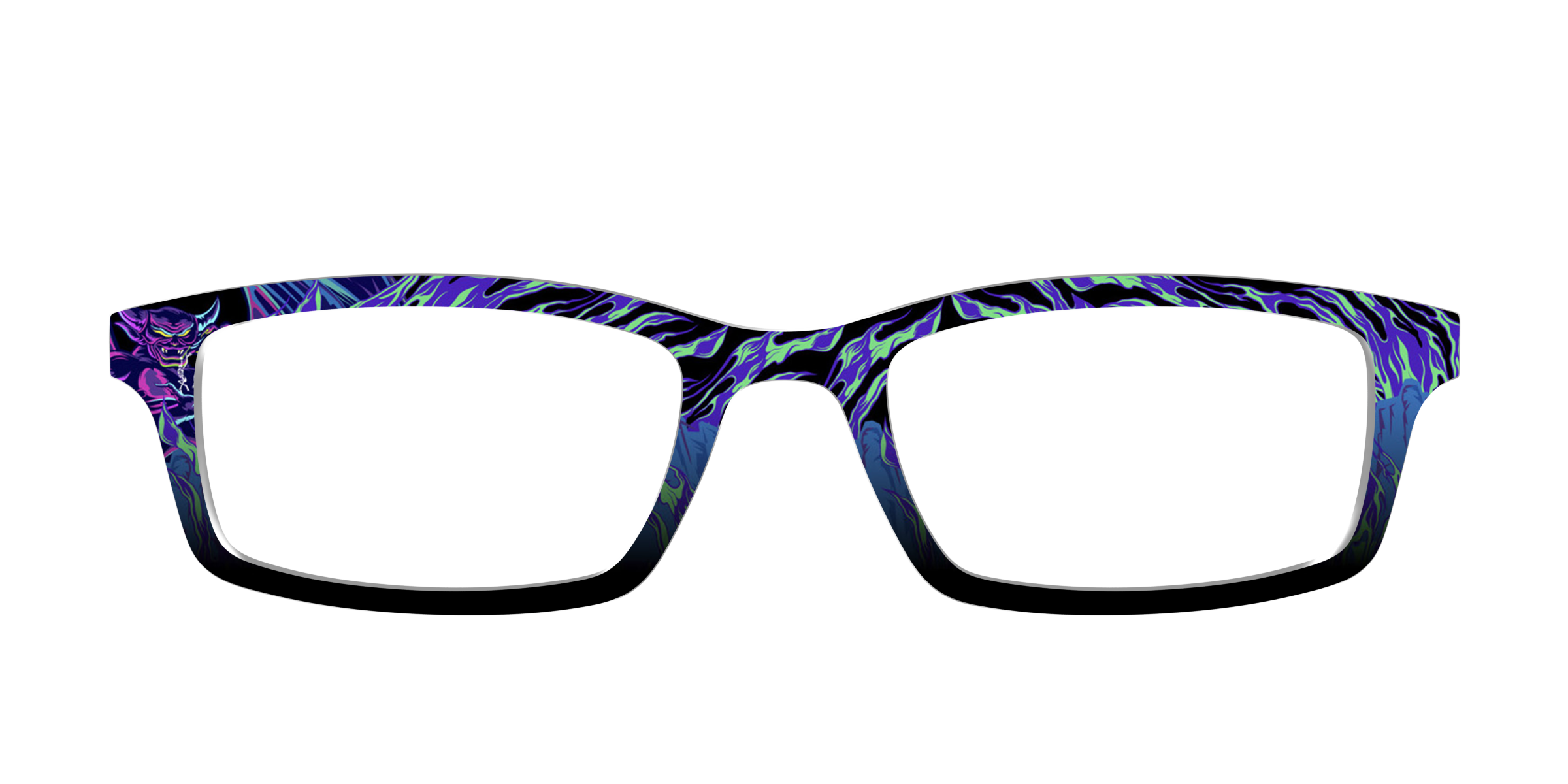 Pair Eyewear Collabs Fantasia's Chernabog top occhiali DY72