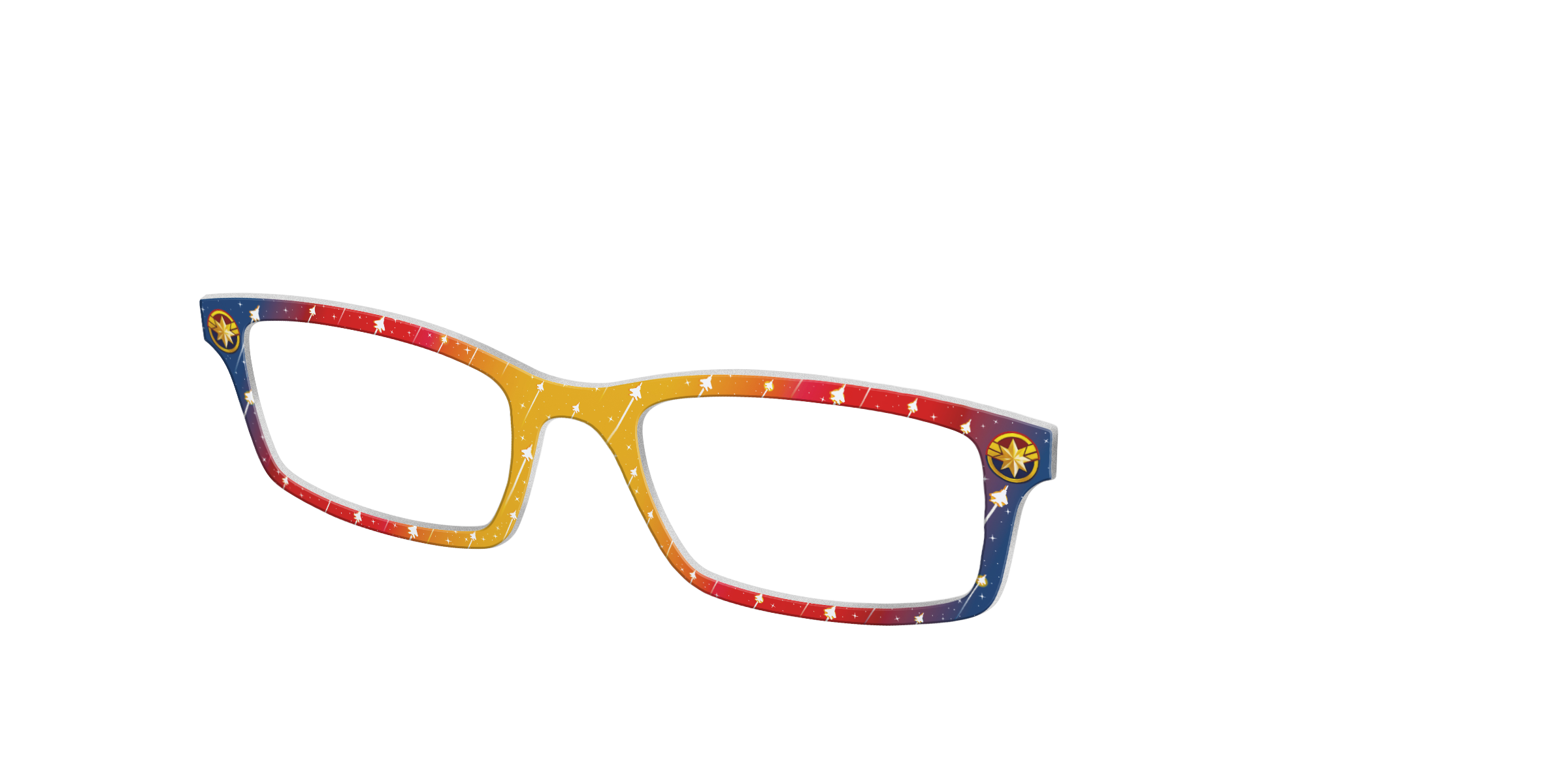 Pair Eyewear Collabs The Captain Marvel Suit top per occhiali Marvel