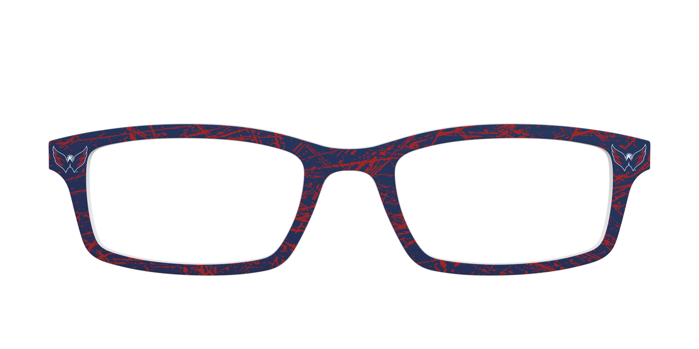 Pair Eyewear School Spirit The Capitals Ice top occhiali blu rosso