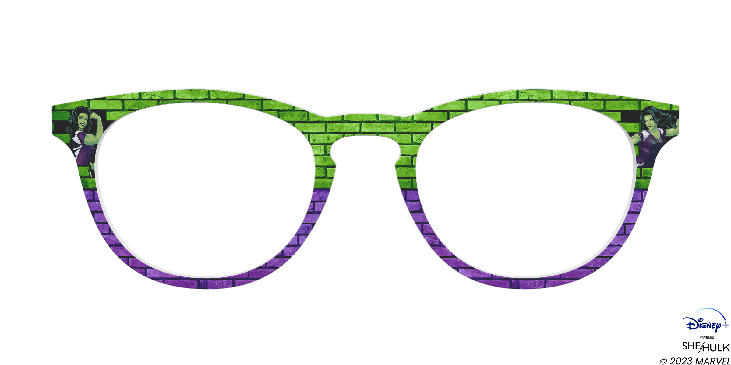 Pair Eyewear Collabs The She Hulk MR22 top occhiali verde
