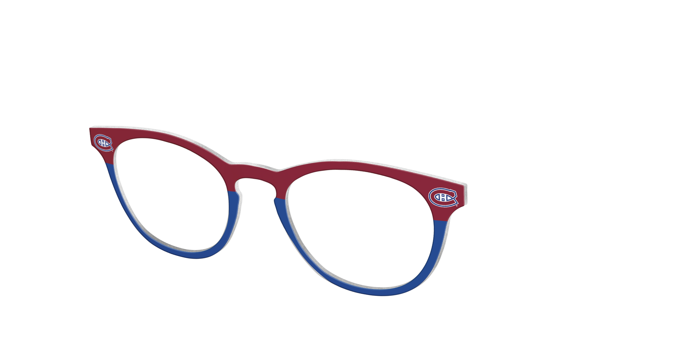 Pair Eyewear School Spirit The Canadiens Split top per occhiali blu rosso
