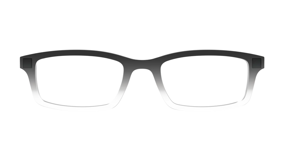 Pair Eyewear Solid Tops Black Gradient Crystal top occhiali nero