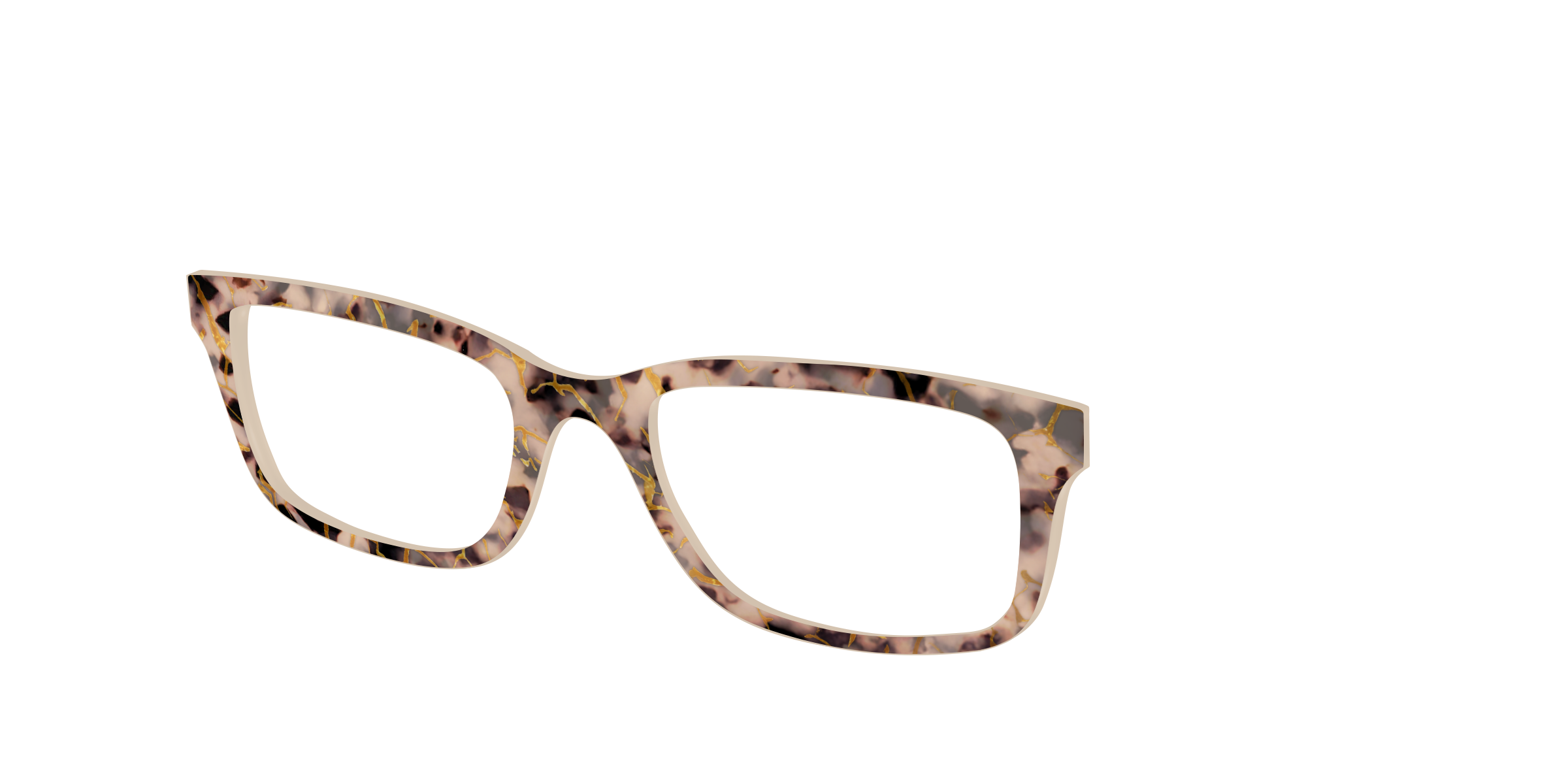 Pair Eyewear Design Tops Almond Tortoise top 492 tartarugato