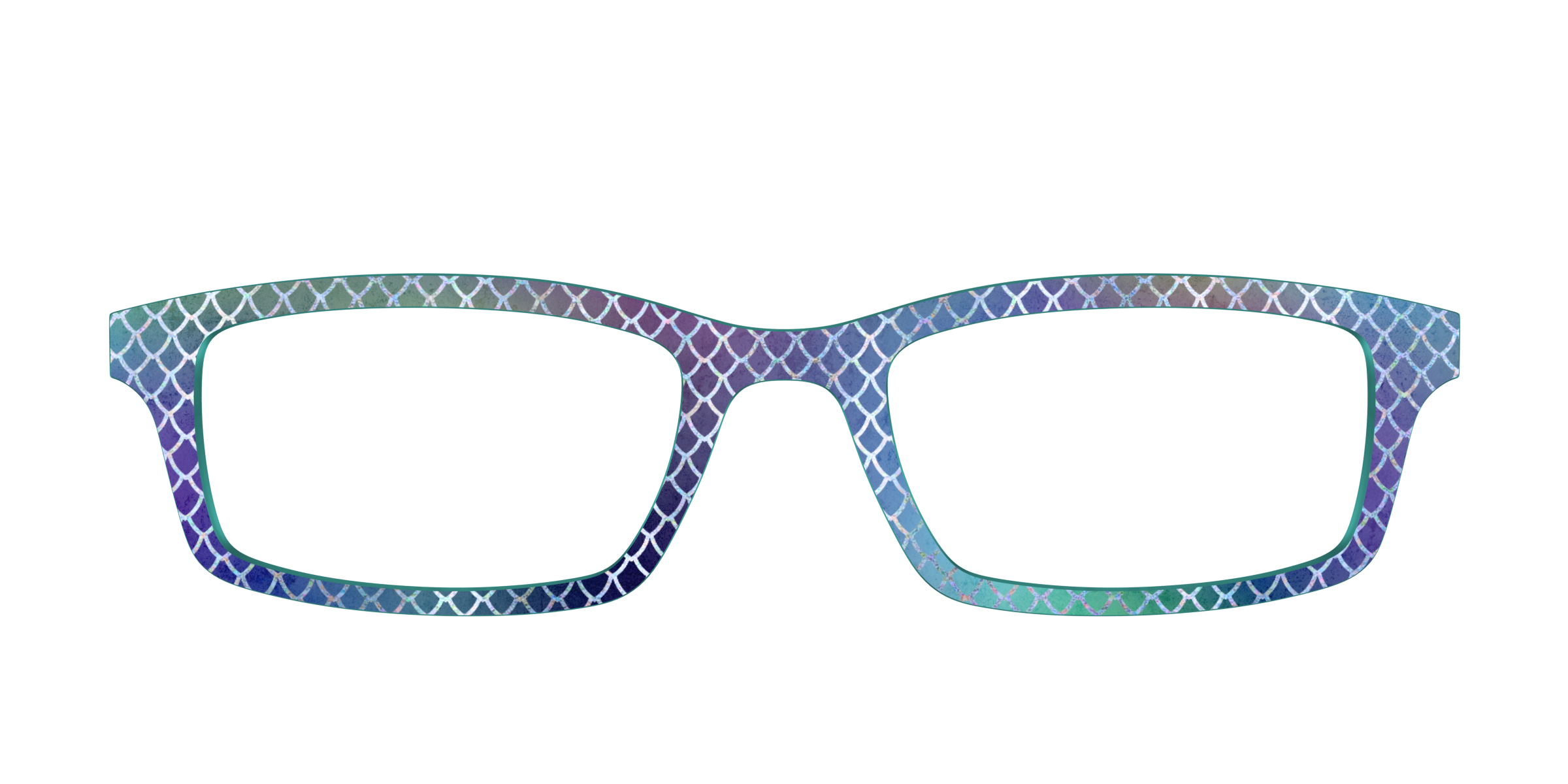 Pair Eyewear Design Tops Dragon Scales top occhiali olografico