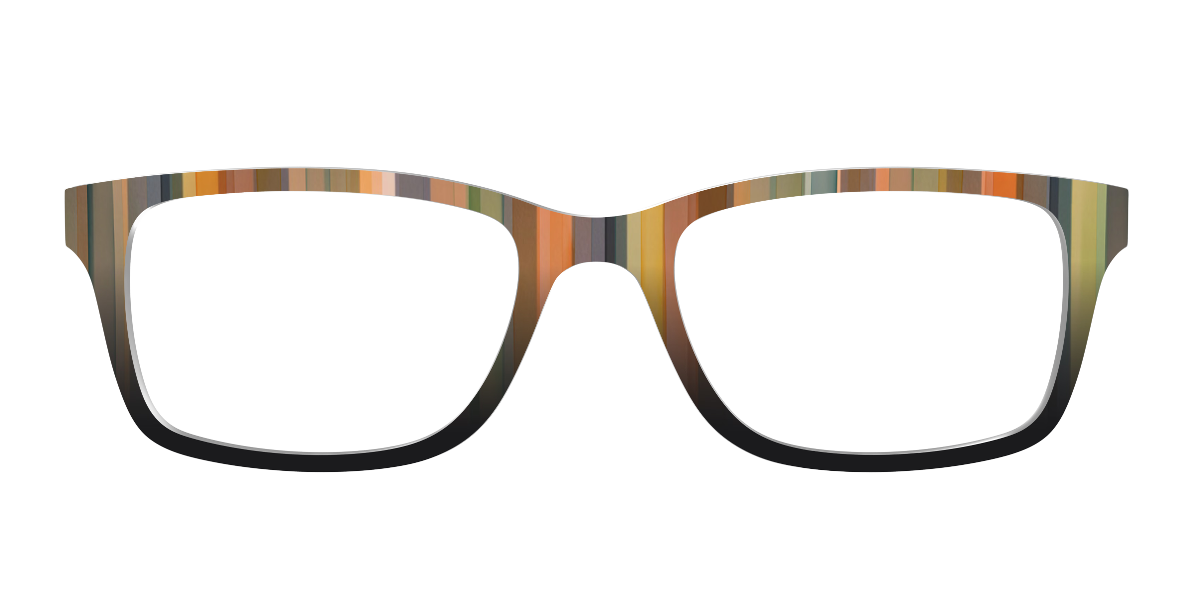 Pair Eyewear Design Tops Verdant Stripes top magnetico verde