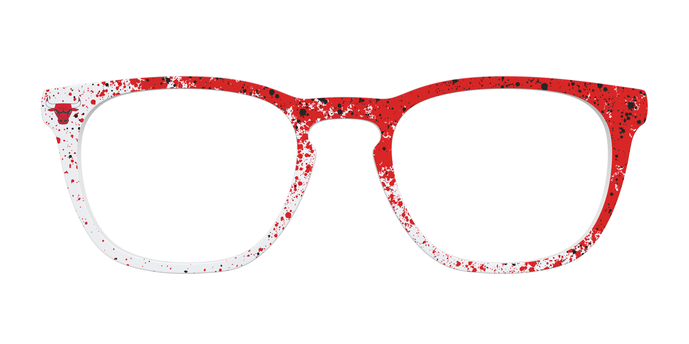 Pair Eyewear School Spirit Bulls Splatter top occhiali