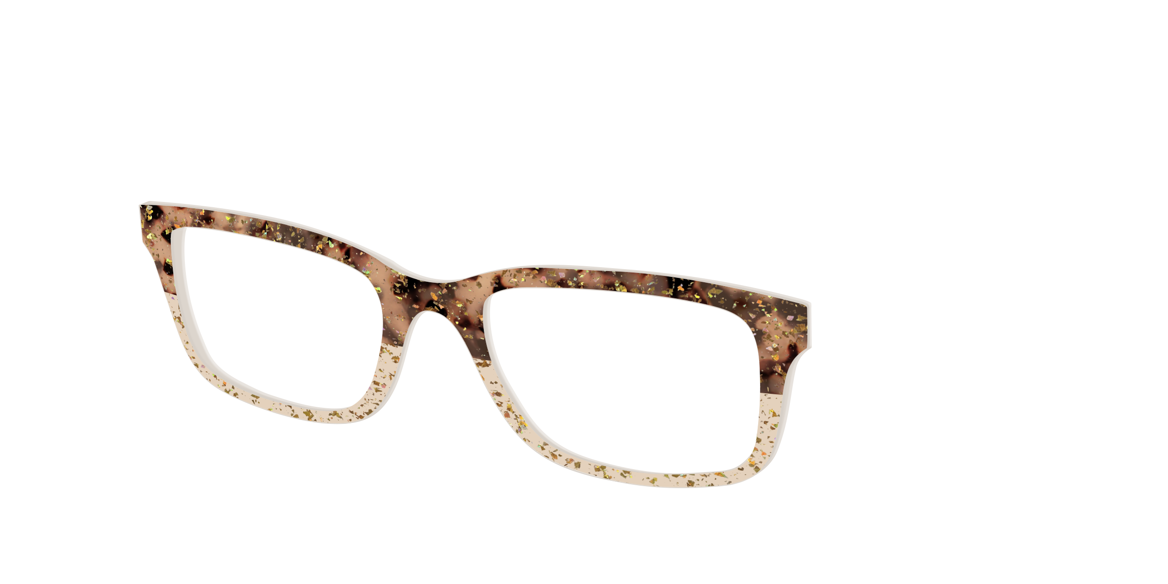 Pair Eyewear Design Tops Khaki Tortoise Crystal top 559