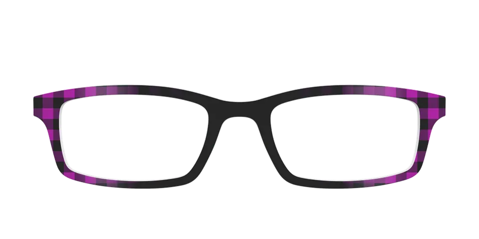 Pair Eyewear Solid Tops Reimagined Plaid top magnetico