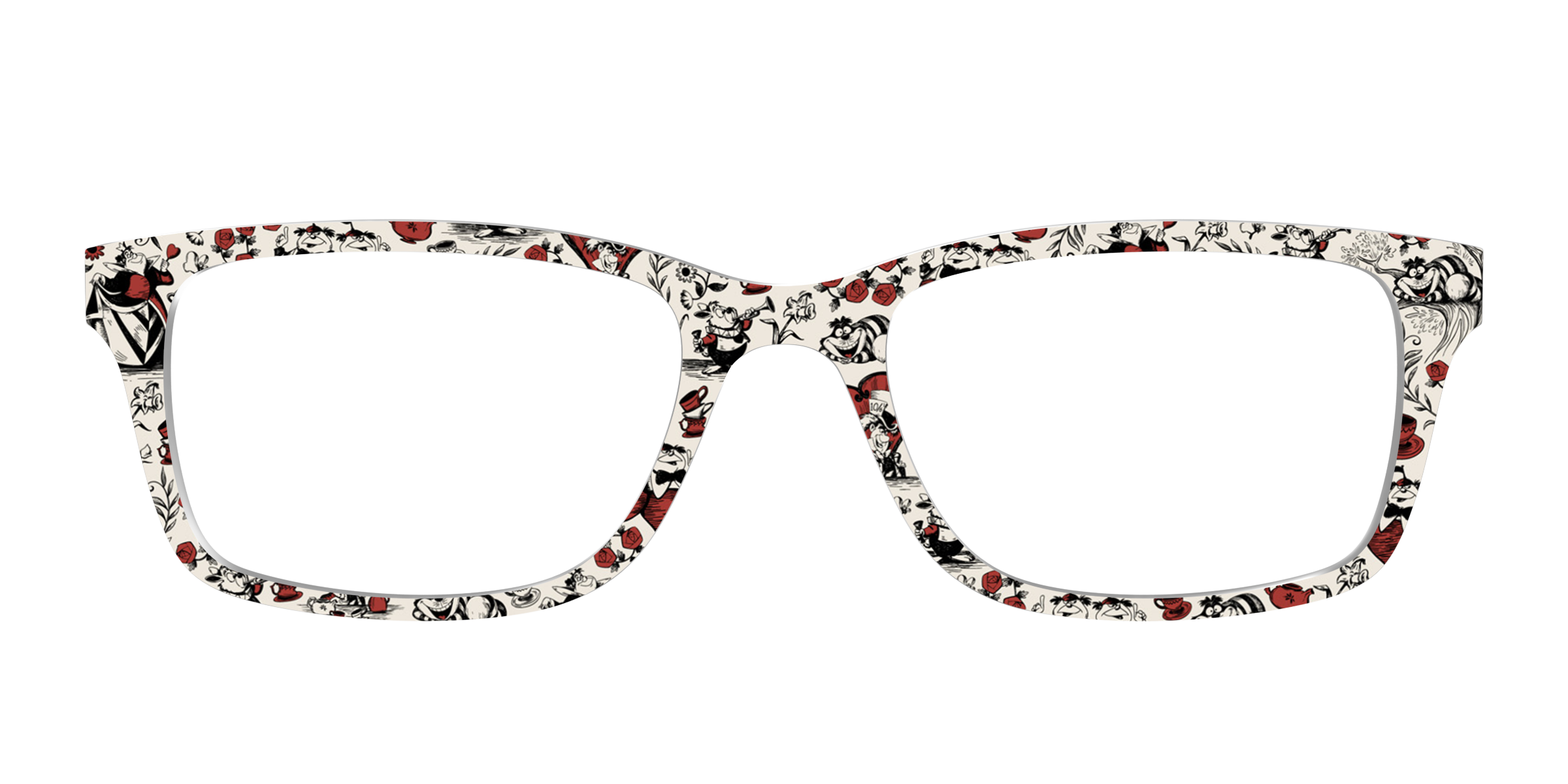 Pair Eyewear Collabs Queen of Hearts Toile top occhiali DY70