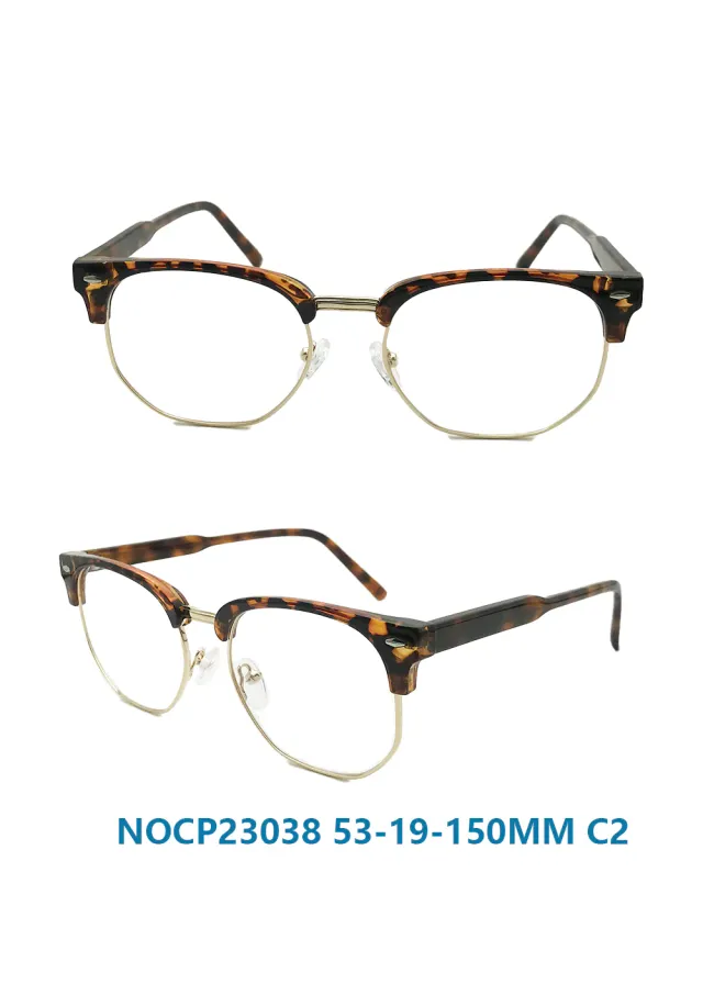 Ouyuan NOCP23038 C2 montatura browline tartarugata