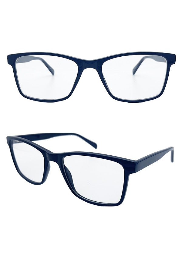 Ouyuan NOIA24003 montatura occhiali da vista rettangolare marrone