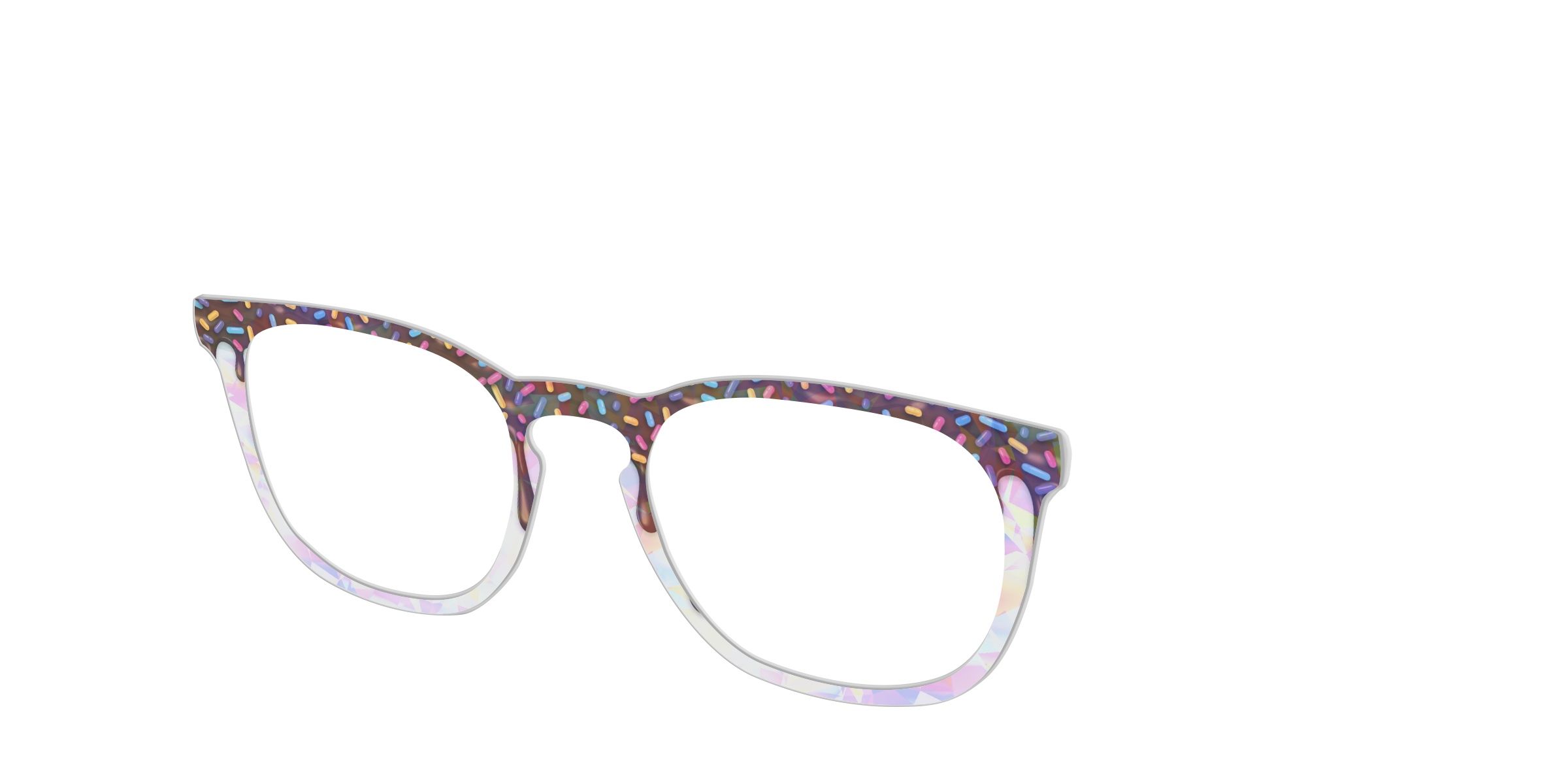 Pair Eyewear Holographic Milkshake top magnetico olografico