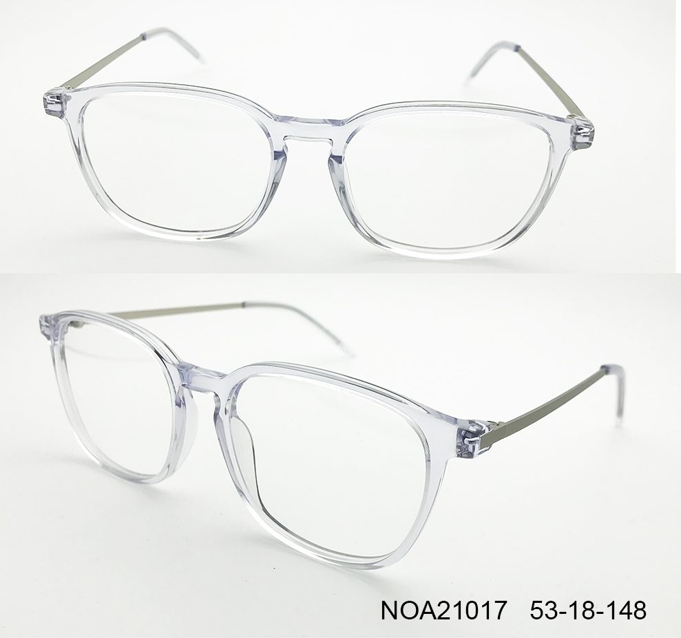 Ouyuan Glasses Frames NOA21017 occhiali da vista grigio trasparente