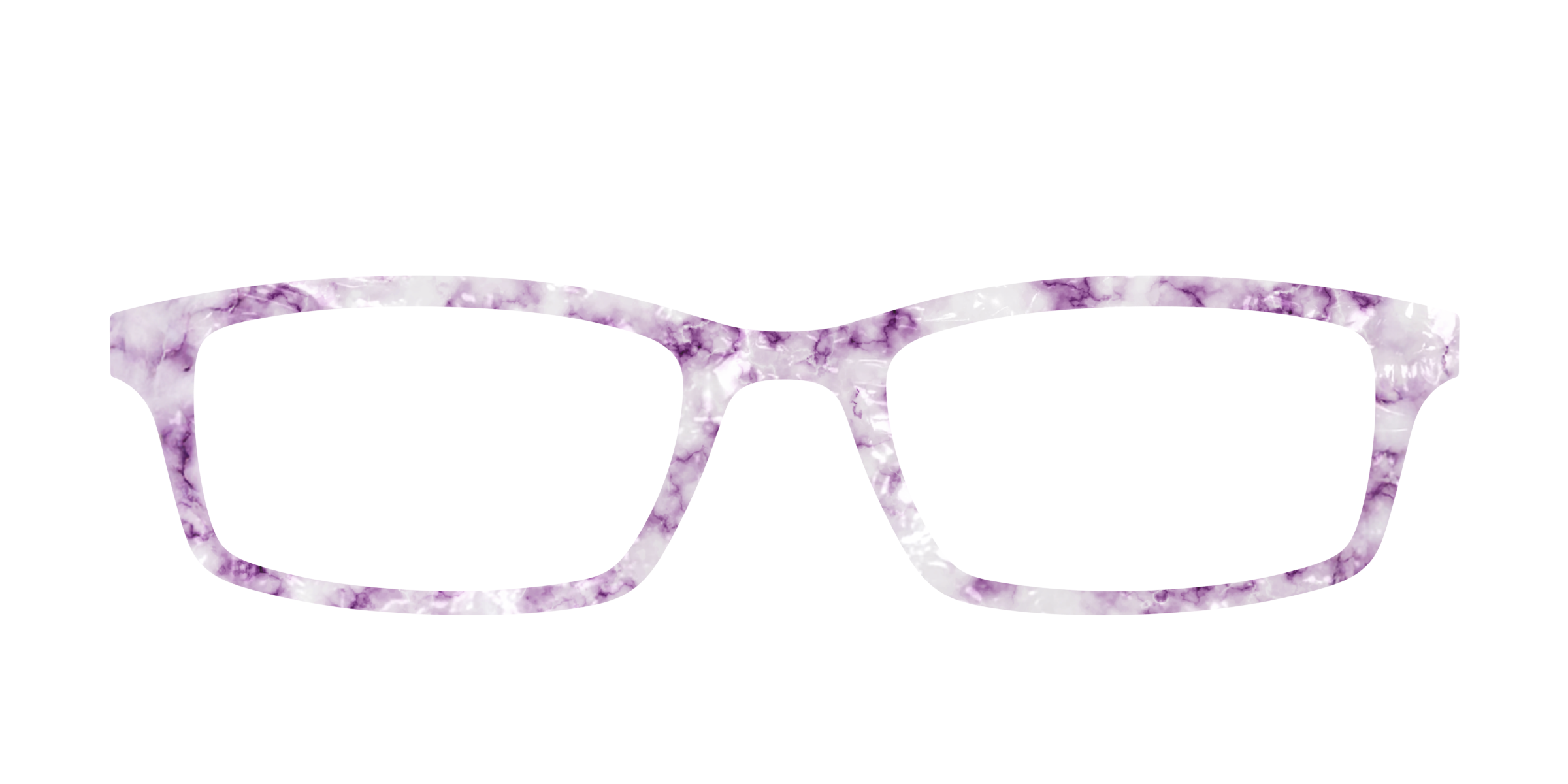 Pair Design Tops The Violet Pearl Marble top occhiali viola perla