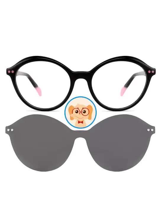 Ouyuan TAK9034 clip on occhiali bambini set