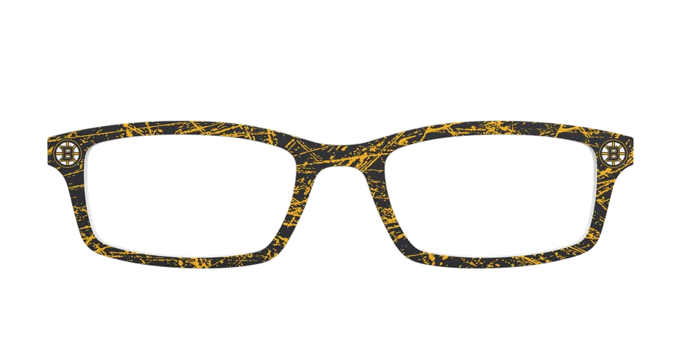 Pair Eyewear School Spirit Bruins Ice top magnetico Cedro