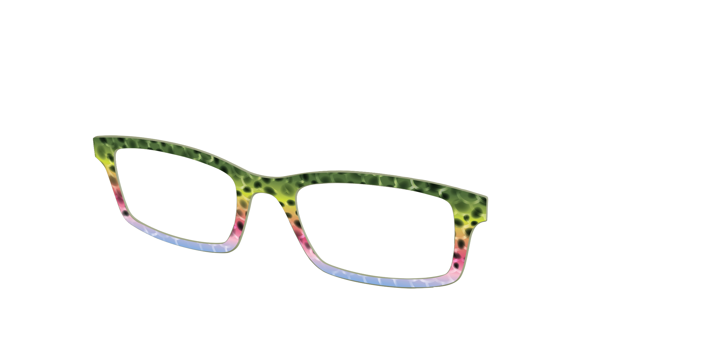 Pair Eyewear Design Tops Freshwater Trout Scales top 579