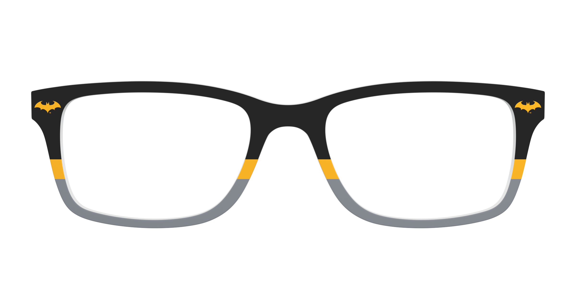 Pair Eyewear Collabs The Batman top magnetico nero giallo
