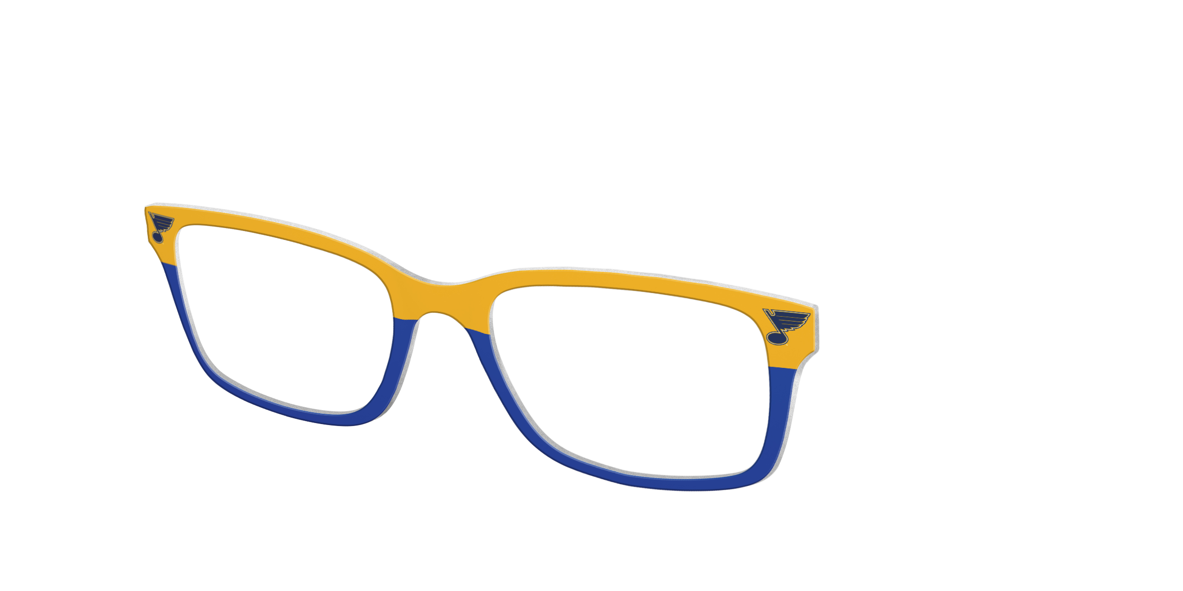 Pair Eyewear School Spirit The Blues Split top occhiali blu