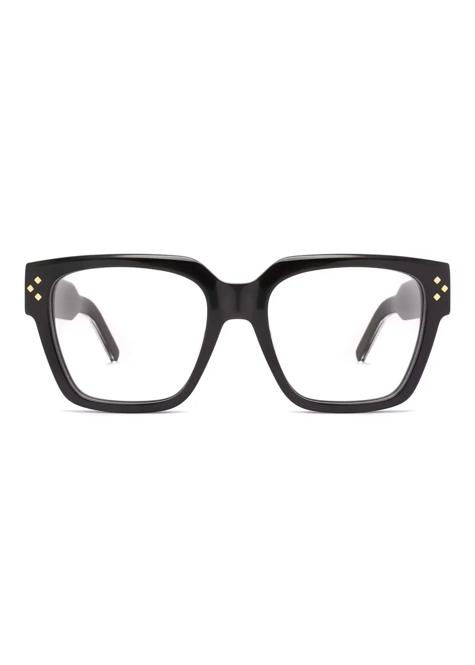Ouyuan YD1201 montatura occhiali da vista donna acetato spesso