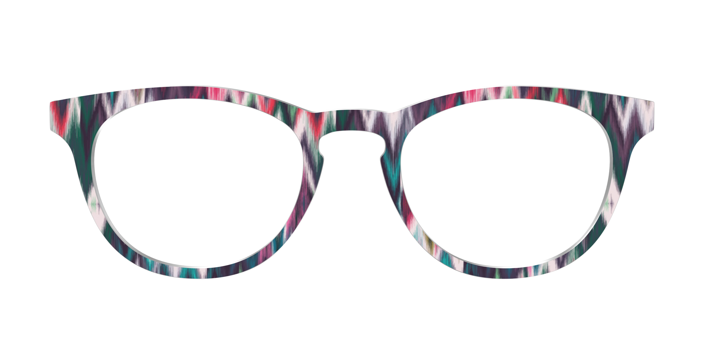 Pair Eyewear Design Tops The Teal Ikat top occhiali AT23
