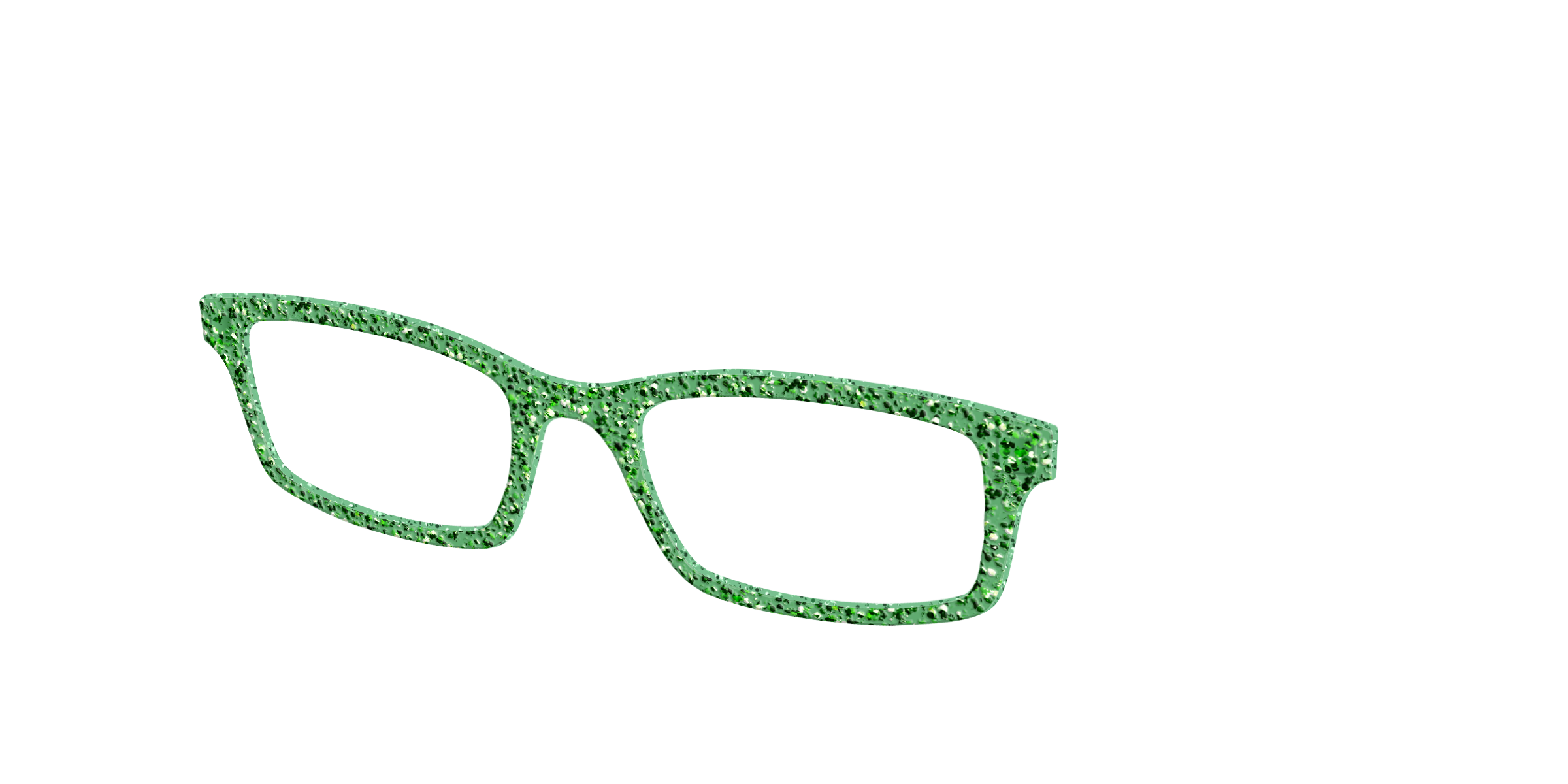 Pair Eyewear Solid Tops Emerald Sparkle top magnetico