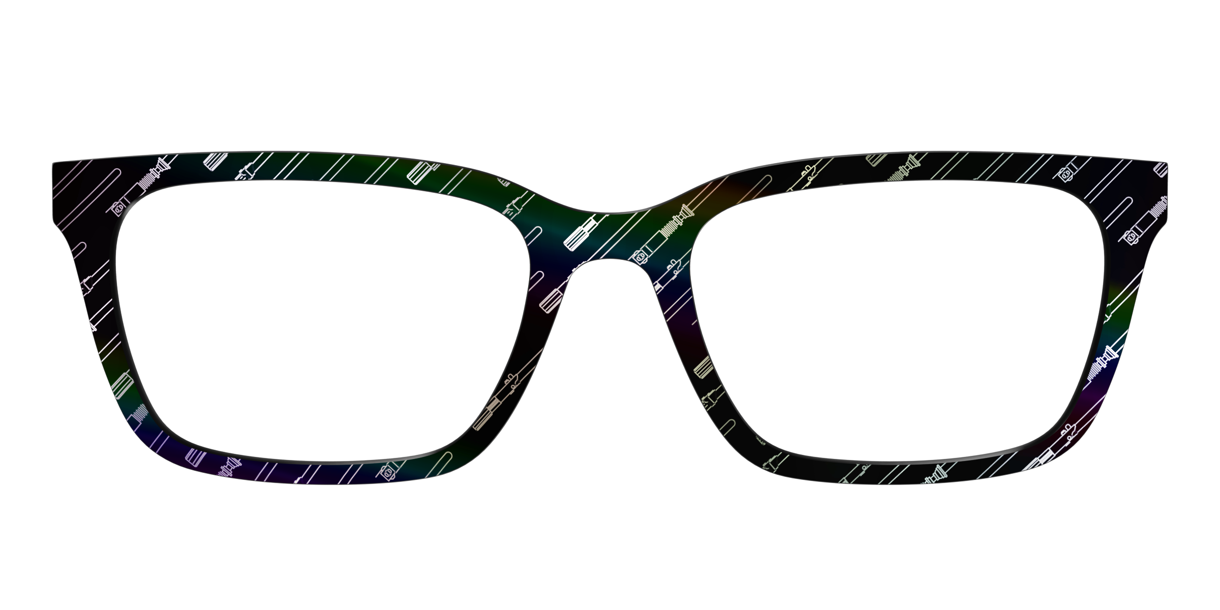 Pair Eyewear Collabs Lightsabers top magnetico Cedro