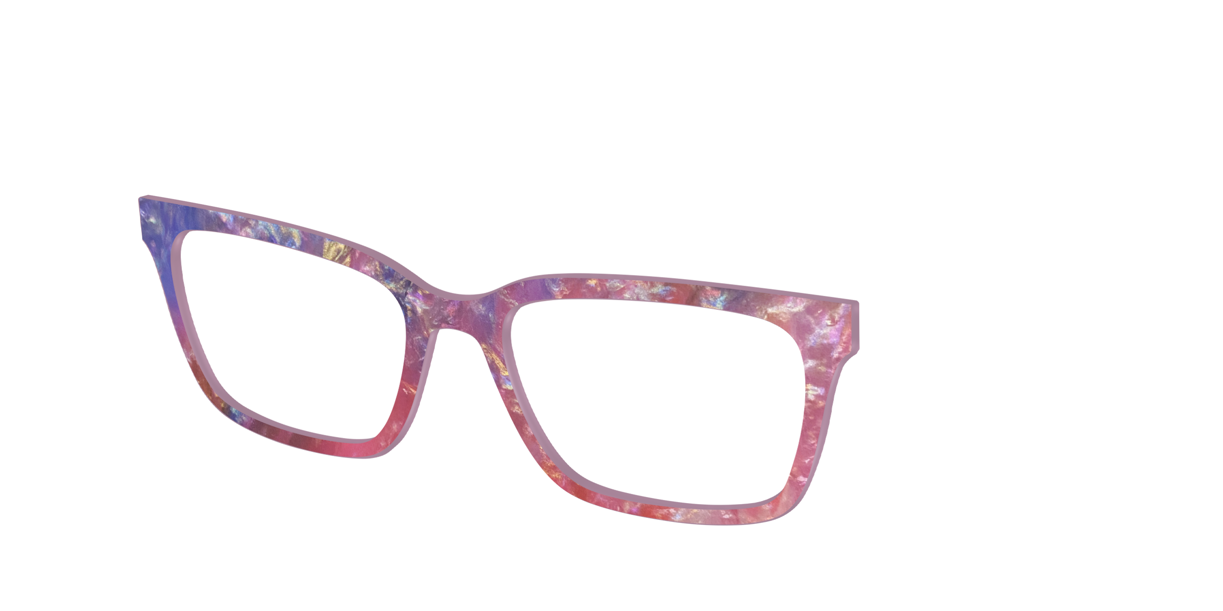 Pair Eyewear Design Tops The Pink Nebulous Pearl top occhiali rosa