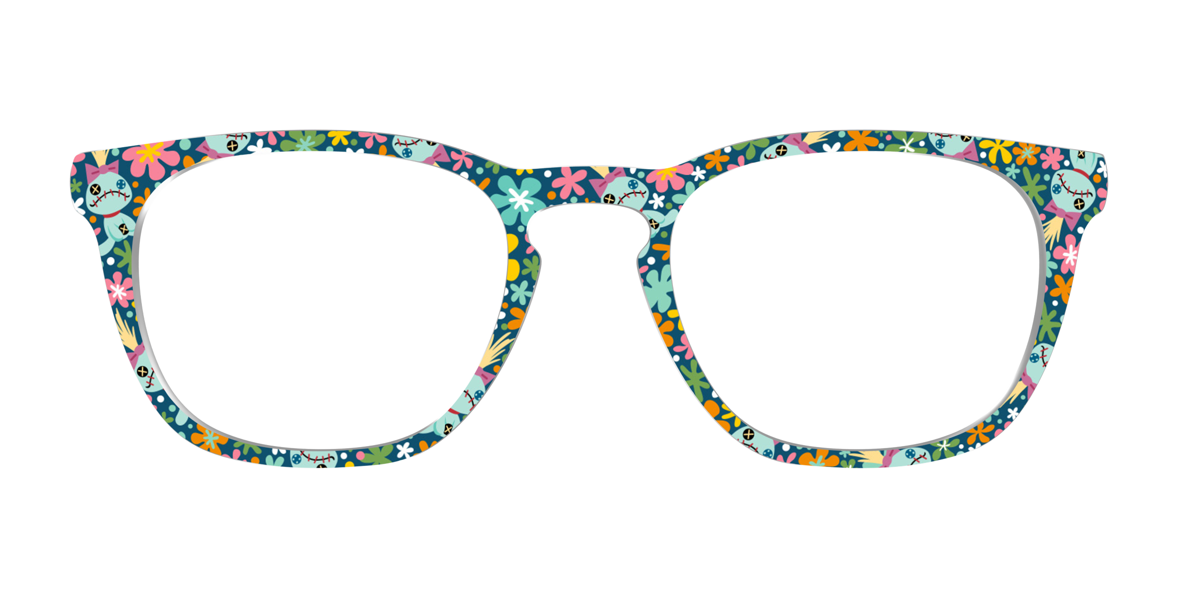 Pair Eyewear Collabs Scrump's Sew Sweet Floral top per occhiali floreale