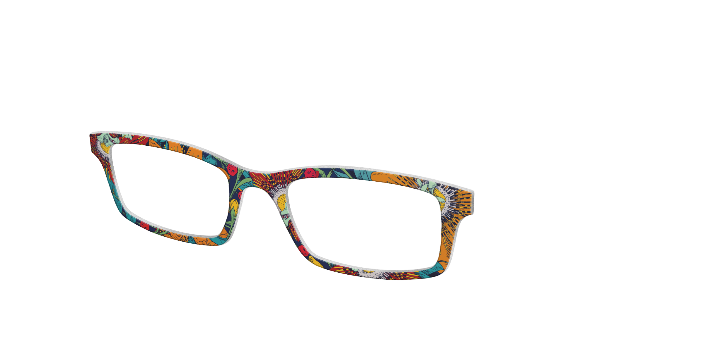 Pair Eyewear Collabs Passiflora Mexicana topper floreale
