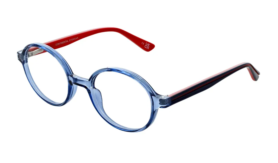 Lazer Junior 2246 occhiali da vista bambino neri rotondi