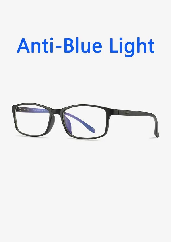 Ouyuan 1827 occhiali luce blu montatura nera TR90