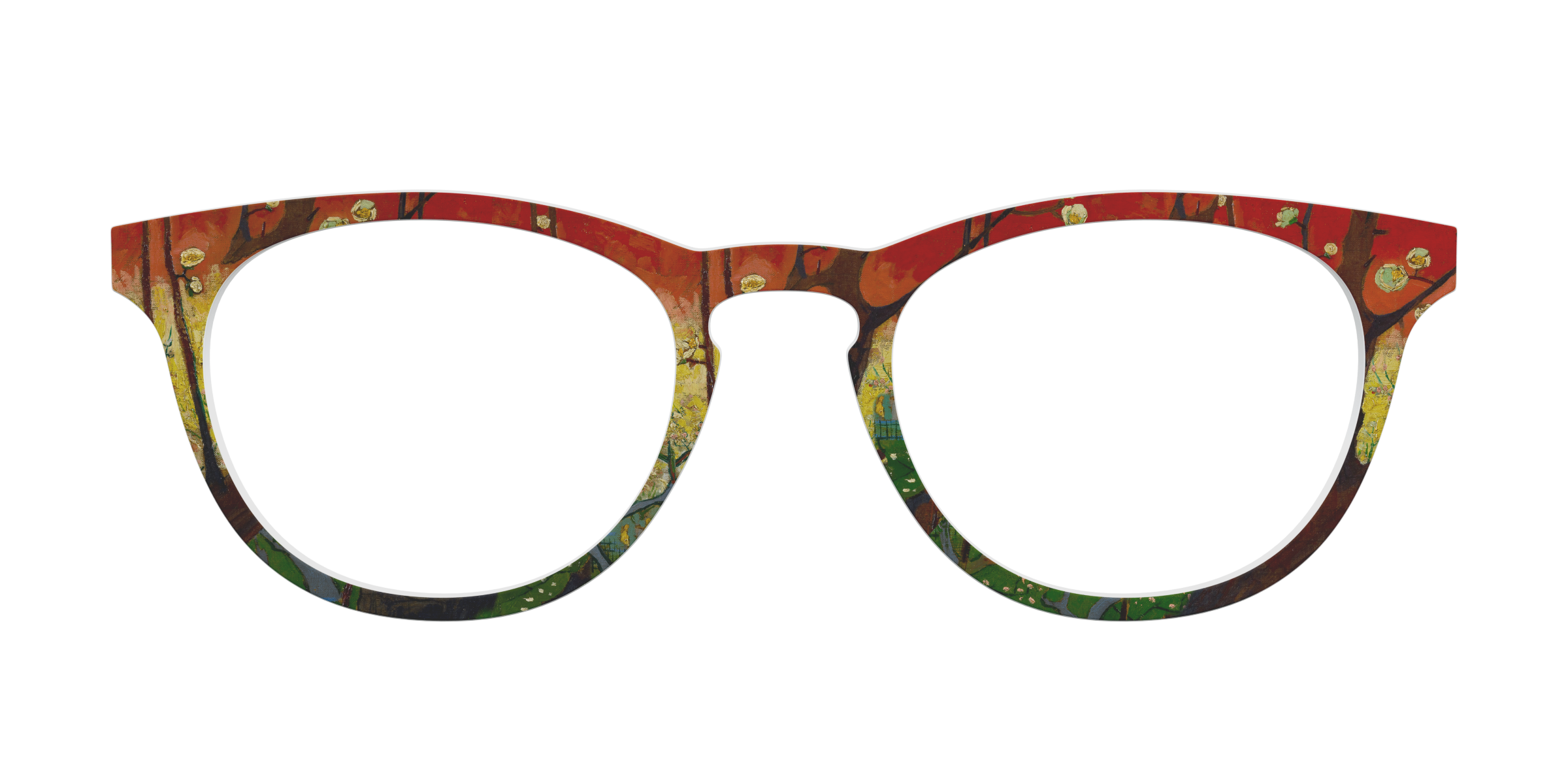 Pair Eyewear Collabs Flowering Plum top occhiali Van Gogh
