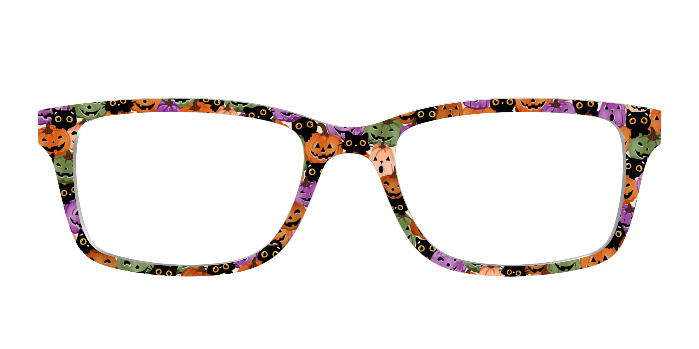 Pair Eyewear Design Tops The Purring Pumpkins top occhiali halloween